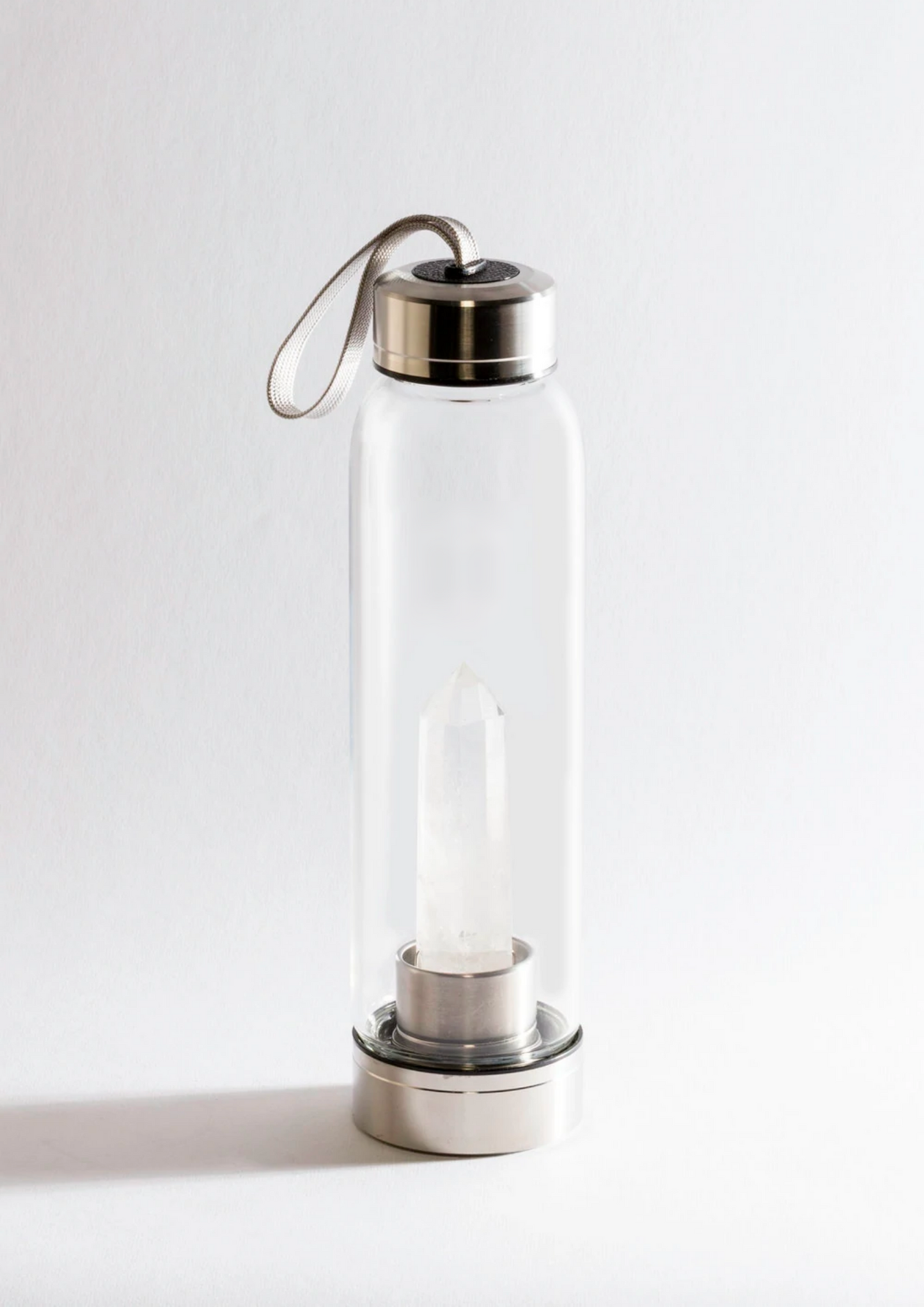 Bora Infusion™ Clear Quartz Crystal Bottle